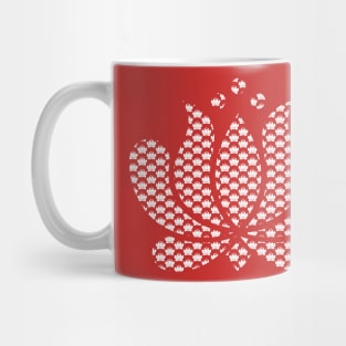 Matyo pattern - White Mug